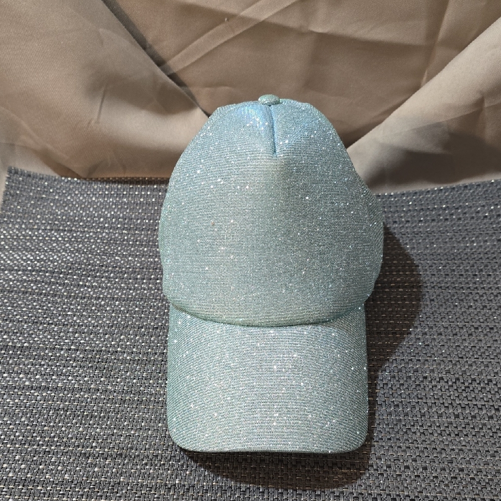 Mermaid! Sparkling Mint Green Women's Cap